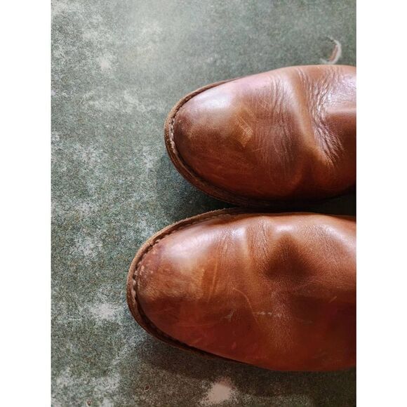 FRYE Shirley  brown 77745 Vintage Equestrian Harness Boot sz 7.5 - Picture 6 of 6